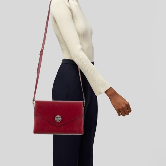 Gucci Thiara Envelope Shoulder Bag in Red - Picture 11 of 11